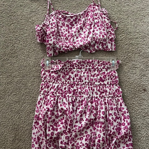 Dresses Isabelles Pink Floral Set Poshmark
